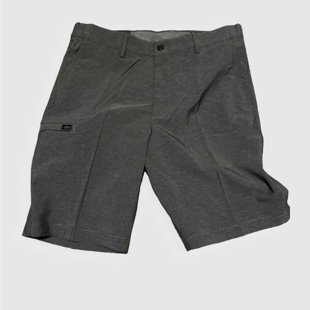 GREG NORMAN COLLECTION Performance by Design Shorts (NWT, GRAY)